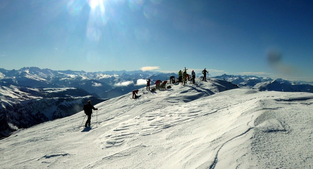 sommet du grand mont