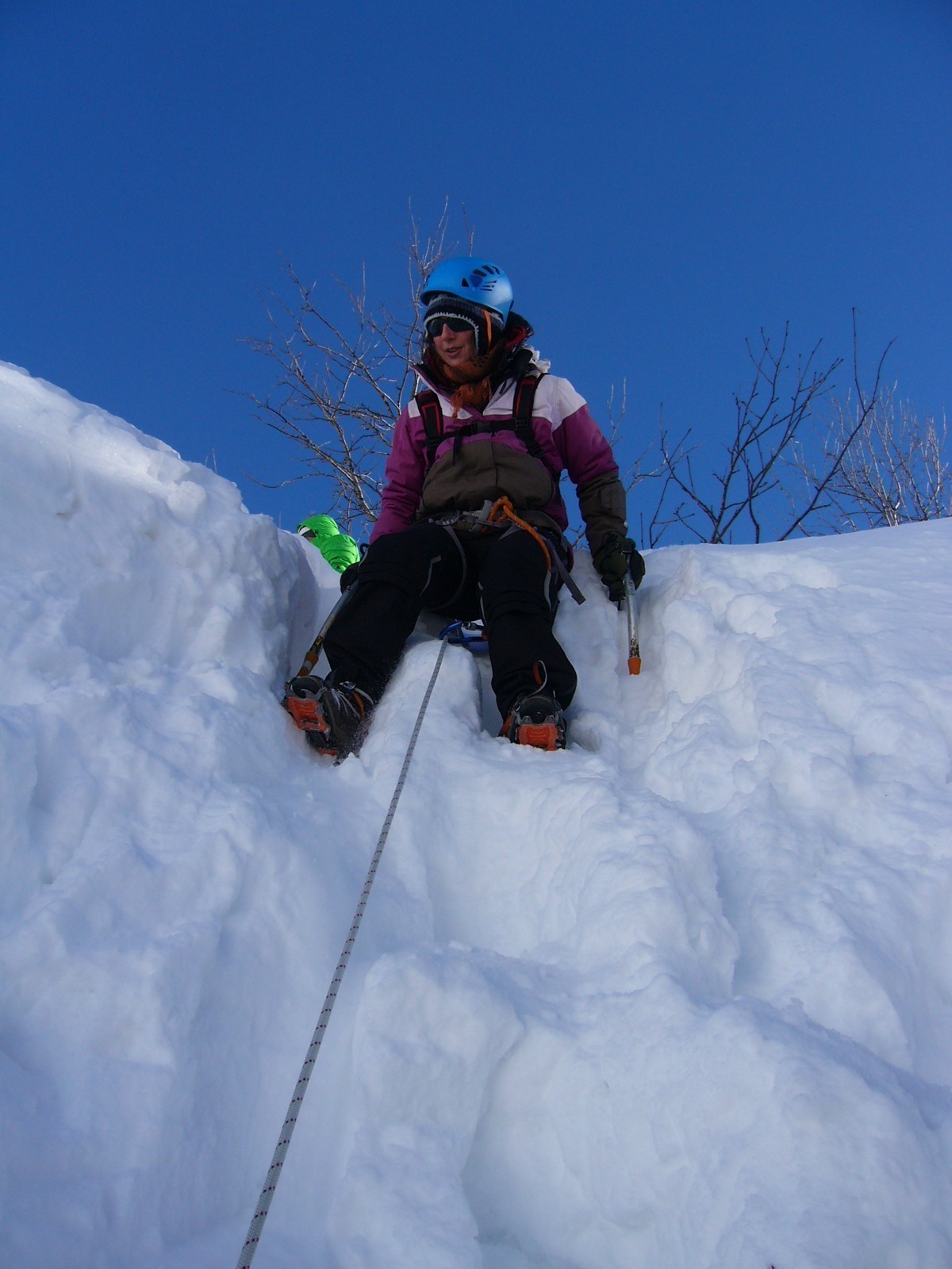 Lelia a la descente