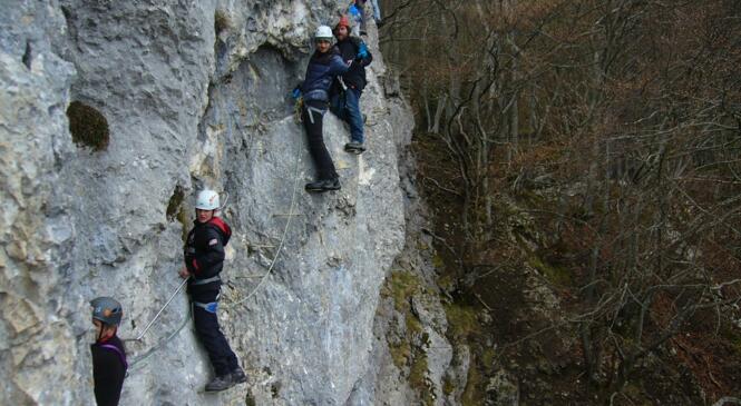 MPTH : Via ferrata et escalade. image article
