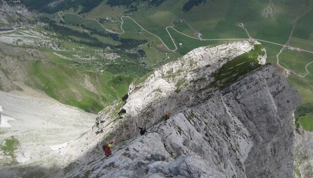 Joindre l'esthétique au plaisir d'une escalade d'arête image article