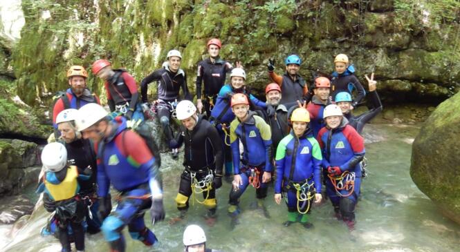 Montagne pour tous en canyon image article
