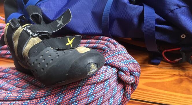 Les grands grimpeurs (par la taille !) que font-ils de leurs chaussons usagés ? image article