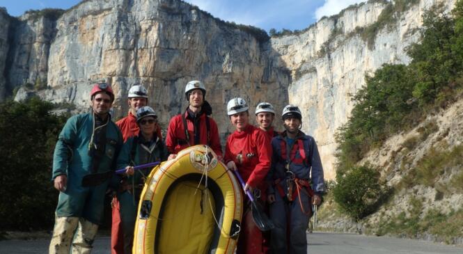 week-end spéléo dans le Vercors !!! image article