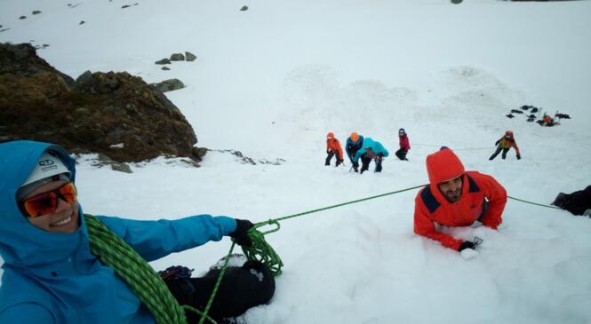 Tous premiers pas dans l'alpinisme au Col de labby image article