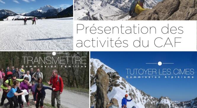Soirée de présentation des activités du club - 15 oct image article