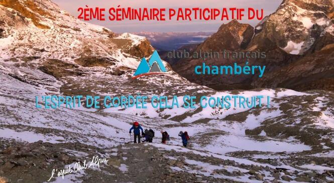 Séminaire participatif : l'esprit de cordée cela se construit ! image article