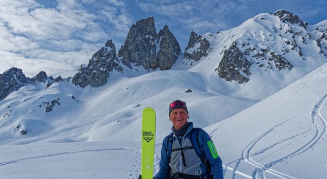 Ski en Lauzière avec Francois et son Col éponyme image article
