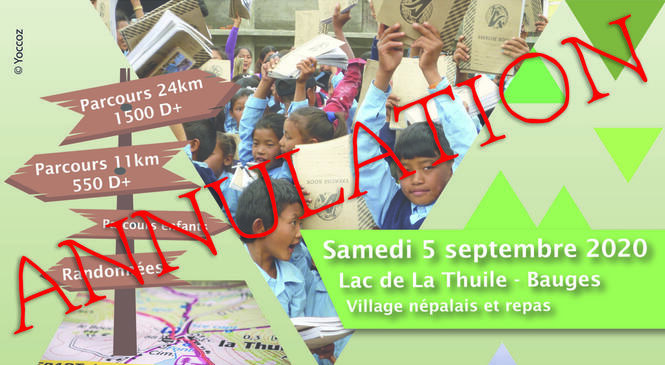 ANNULATION DE L’ÉDITION 2020 DU SHERPA TRAIL image article
