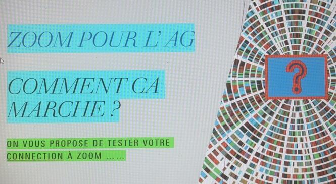 TESTEZ VOTRE CONNECTION A ZOOM pour préparer votre participation à l'AG image article