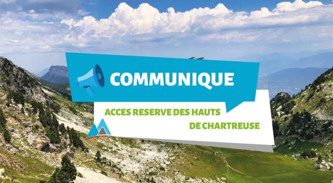 Communiqué : accès réserve des Hauts-de-Chartreuse image article