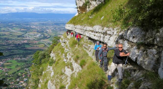 Sentier des étournelles au salève image article