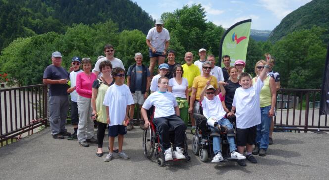 Le Caf avec handisport à Aillon image article