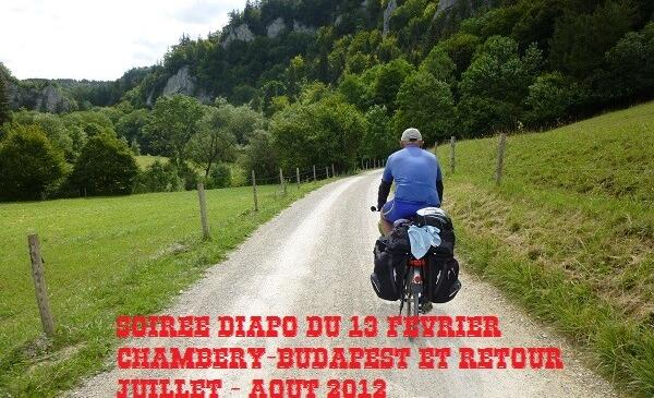 Soirée Diapo : Chambéry - Budapest (et retour) à vélo ! image article