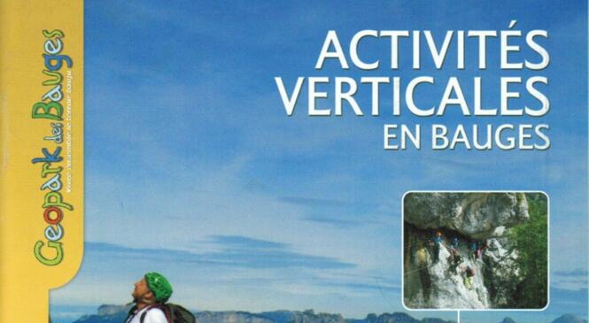 GEOPARK DES BAUGES : Nouveau topo "ACTIVITES VERTICALES" image article