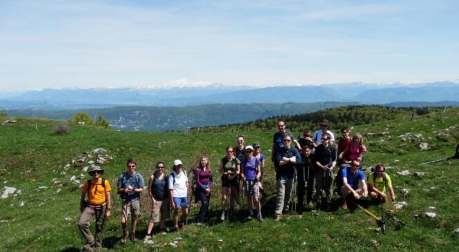 Début de saison randonnée Zwhenos au Grand Colombier image article