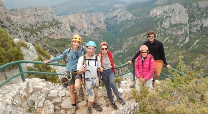 Week end Escalade dans le Verdon avec Handicaf image article