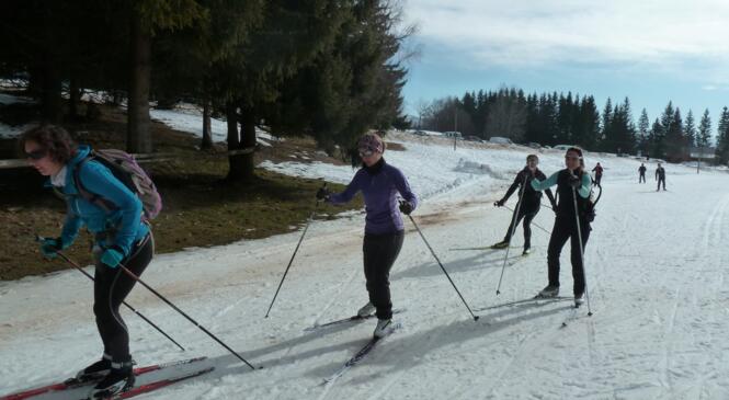 Les Chamois'elles au ski de fond image article