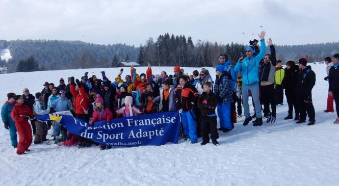 Le CAF accompagne le Comité Sport Adapté à La Féclaz image article