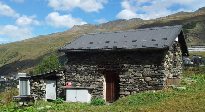 Le chalet des Ménuires prêt pour l'hiver image article