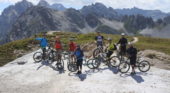 Sortie Vélo de Montagne au Petit Mont Blanc image article