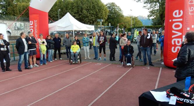 La Savoie a couru pour handisport image article