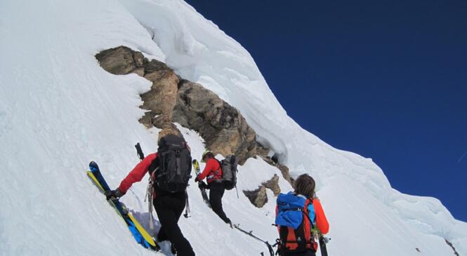 3/4 de Roc Merlet et 1 petit Mont Blanc entier image article