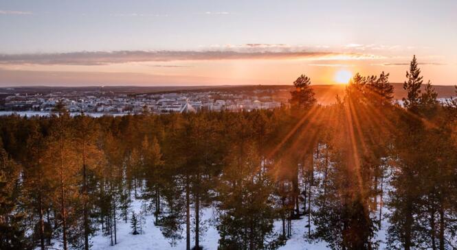 Ski, sun & sauna ! image article