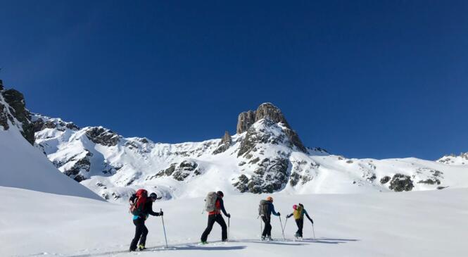 1ère du cycle Leader Ski-Alpi à Presset !! image article
