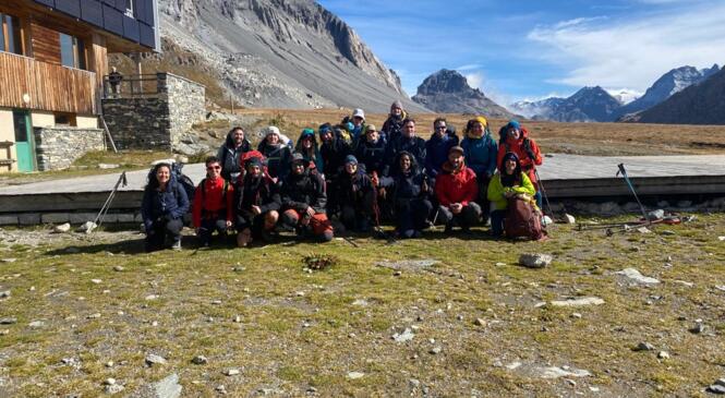 Les Zwhenos en WEI au col de la Vanoise image article