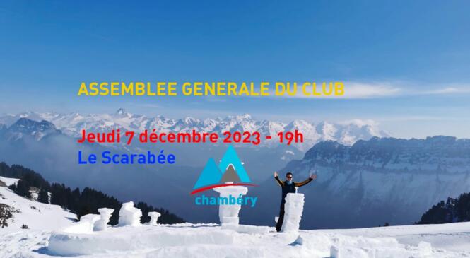 Assemblée générale du Club - 7 décembre 2023 image article