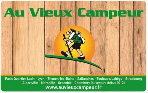 Commande de bons d'achat "Vieux Campeur" du mercredi 2 novembre au vendredi 18 novembre 2016 ! image article